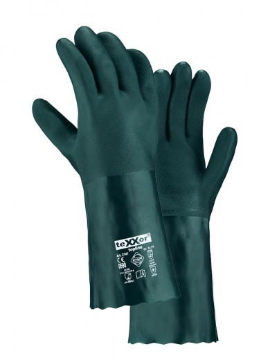 Chemikalien-Schutz teXXor® topline Chemikalienschutz-Handschuh PVC 2141