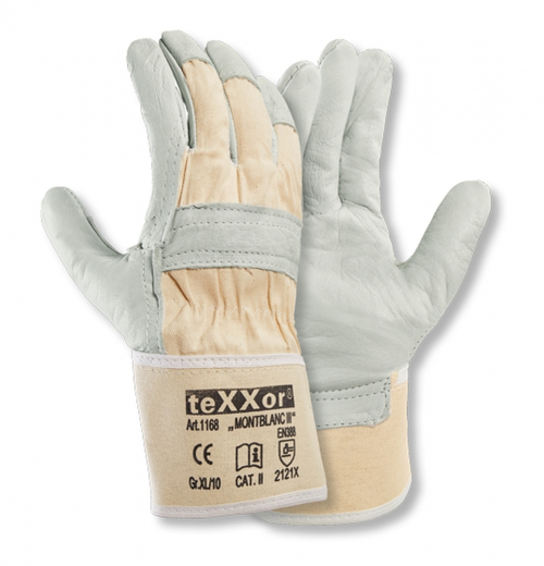 Rindvollleder-Handschuhe MONTBLANC III teXXor® 1168