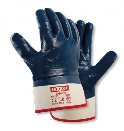 teXXor® 2331 topline Nitril-Handschuhe STULPE