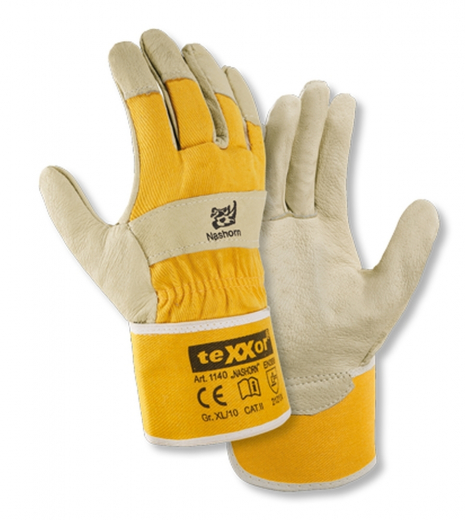 Universal-Arbeitshandschuhe teXXor® Schweinsvollleder-Handschuh NASHORN