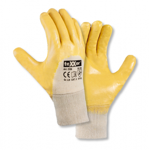 Nitril-Universal-Arbeitshandschuhe teXXor® Nitril-Handschuhe STRICKBUND