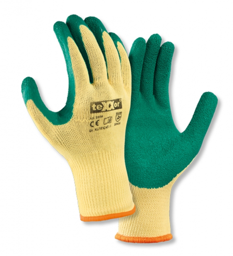 Universal-Arbeitshandschuhe teXXor® Grobstrick-Handschuh POLYESTER Latex-beschichtet 2206