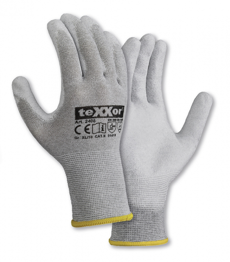 ESD gerechte Handschuhe Strickhandschuhe teXXor® ESD 2 2408