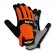 teXXor® Mechaniker-Arbeitshandschuhe topline Kunstleder-Handschuh IRVINE 2530 orange