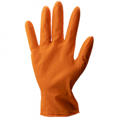 Einweghandschuhe GRIP ORANGE STRONGHAND® 0424 HANDSCHUHE PSA III